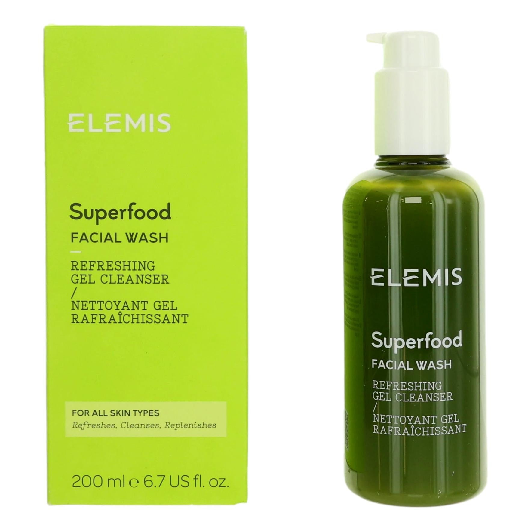 Photo of Elemis Superfood Facial Wash by Elemis, 6.7 oz Refreshing Gel Cleanser